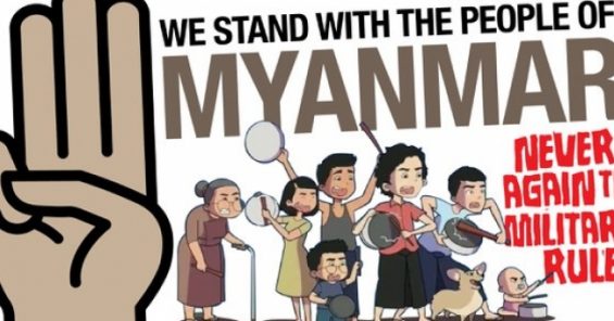 “The people of Myanmar will not be silenced:” UNI joins global union movement in making noise for democracy