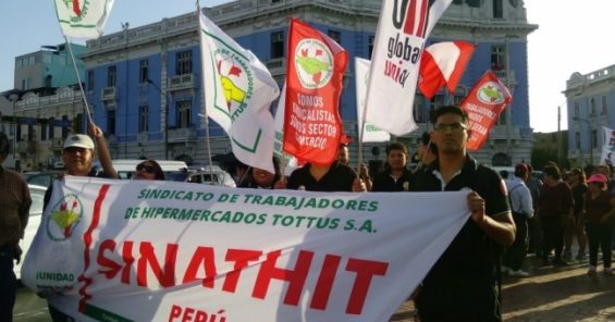 Ni un paso atrás: afiliadas en Perú se movilizan contra Reforma Laboral