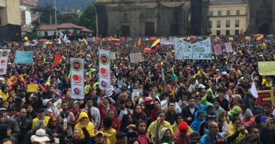 21N: histórica movilización en Colombia