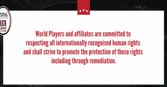 World Players marks historic year of athlete activism with constitutional commitment to human rights